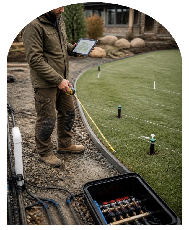 Проект системы автополива для участка под ключ в Калининграде